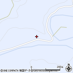 徳島県海陽町（海部郡）浅川（横岡）周辺の地図