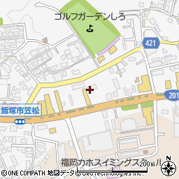 ネッツトヨタ北九州シャント飯塚店周辺の地図