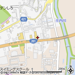 株式会社飯塚ホンダ　鈑金事業部・庄内工場周辺の地図