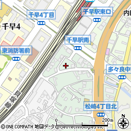 松崎北公園周辺の地図