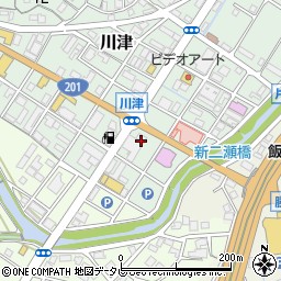 ニュー飯塚周辺の地図