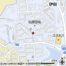 原田鮮魚松原店周辺の地図