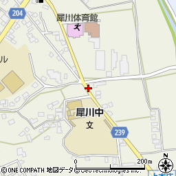 日本基督教団犀川教会周辺の地図