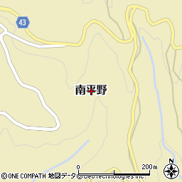 和歌山県東牟婁郡那智勝浦町南平野周辺の地図