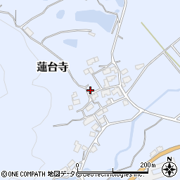 福岡県飯塚市蓮台寺周辺の地図