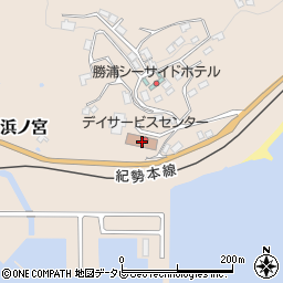 和歌山県東牟婁郡那智勝浦町浜ノ宮850周辺の地図