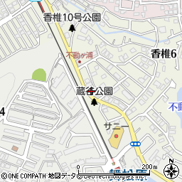 福岡県福岡市東区香椎6丁目36-10周辺の地図