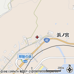 和歌山県東牟婁郡那智勝浦町浜ノ宮560周辺の地図