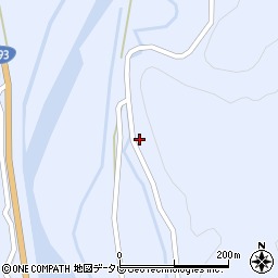 徳島県海部郡海陽町若松74周辺の地図