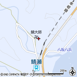 徳島県海部郡海陽町浅川中相周辺の地図