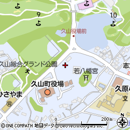 久山総合グランド公園トイレ周辺の地図