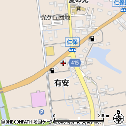 飯塚信用金庫庄内支店周辺の地図
