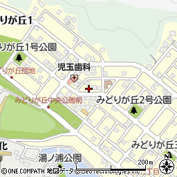 福岡県福岡市東区みどりが丘2丁目3周辺の地図
