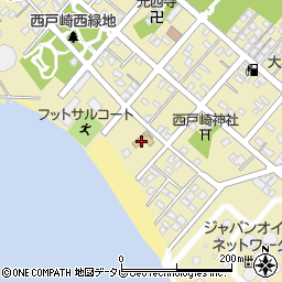西戸崎保育園周辺の地図