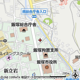 アーサー新飯塚レジデンス周辺の地図