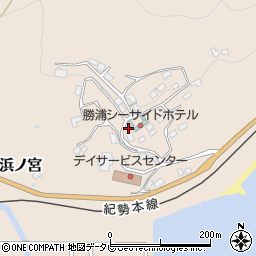 和歌山県東牟婁郡那智勝浦町浜ノ宮862周辺の地図