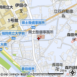 福岡県田川県土整備事務所　道路維持課周辺の地図