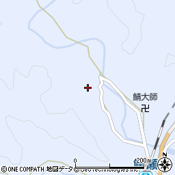 徳島県海部郡海陽町浅川鯖瀬口25周辺の地図