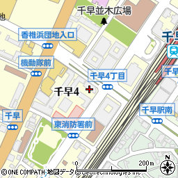 西日本シティ銀行千早支店周辺の地図