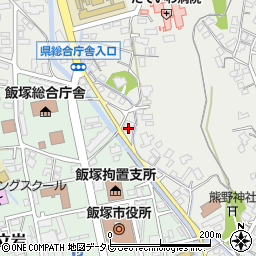 アトム電器　飯塚店周辺の地図