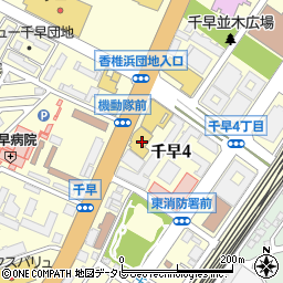 ポルシェセンター福岡周辺の地図