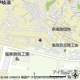 福岡県飯塚市伊岐須217周辺の地図