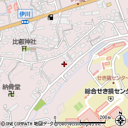 福岡県飯塚市伊川66-1周辺の地図