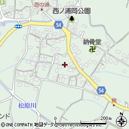 福岡県福岡市西区西浦728周辺の地図