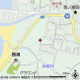 福岡県福岡市西区西浦657周辺の地図