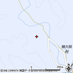 徳島県海部郡海陽町浅川鯖瀬口16-1周辺の地図