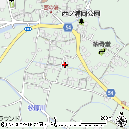 福岡県福岡市西区西浦727周辺の地図
