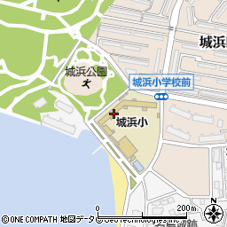 福岡市立城浜小学校周辺の地図