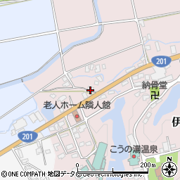 福岡県飯塚市伊川258-1周辺の地図