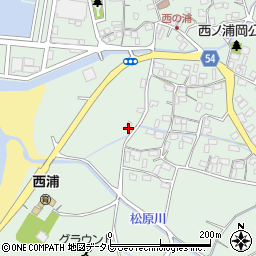 福岡県福岡市西区西浦663周辺の地図