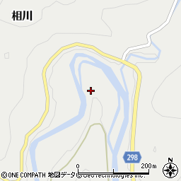 徳島県海部郡海陽町相川阿津周辺の地図