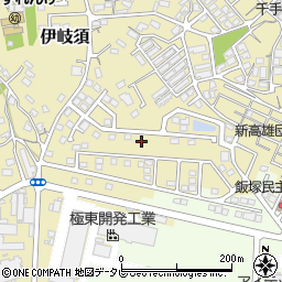 福岡県飯塚市伊岐須230周辺の地図