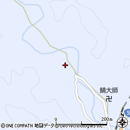 徳島県海部郡海陽町浅川鯖瀬口12周辺の地図