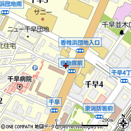 焼肉きんぐ 福岡千早店周辺の地図
