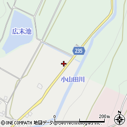 福岡県築上郡築上町小山田2521周辺の地図