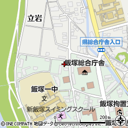 株式会社サンレー　飯塚営業所周辺の地図