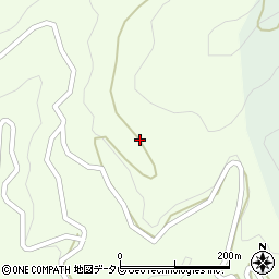 高知県香美市香北町白川1103周辺の地図