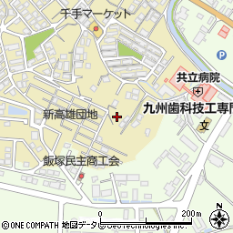 福岡県飯塚市伊岐須211周辺の地図