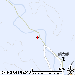 徳島県海部郡海陽町浅川鯖瀬口11周辺の地図