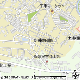 福岡県飯塚市伊岐須216周辺の地図