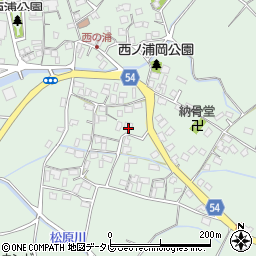 福岡県福岡市西区西浦726周辺の地図