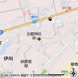 南伊川公民館周辺の地図