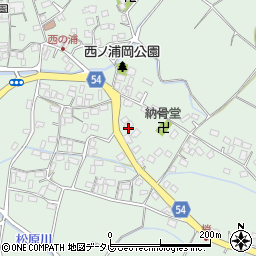 福岡県福岡市西区西浦1009周辺の地図