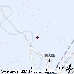 徳島県海陽町（海部郡）浅川（田ノ谷）周辺の地図