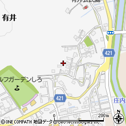 福岡県飯塚市有井周辺の地図