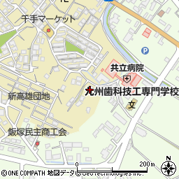 福岡県飯塚市伊岐須204周辺の地図